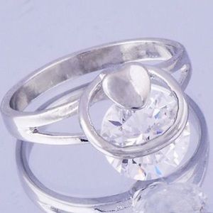 Heart ring size 7